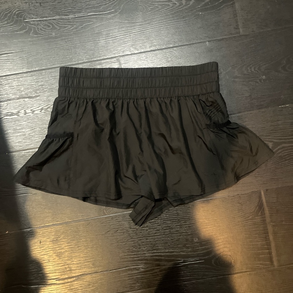 FP Movement by Free People flirt Black Athletic Shorts